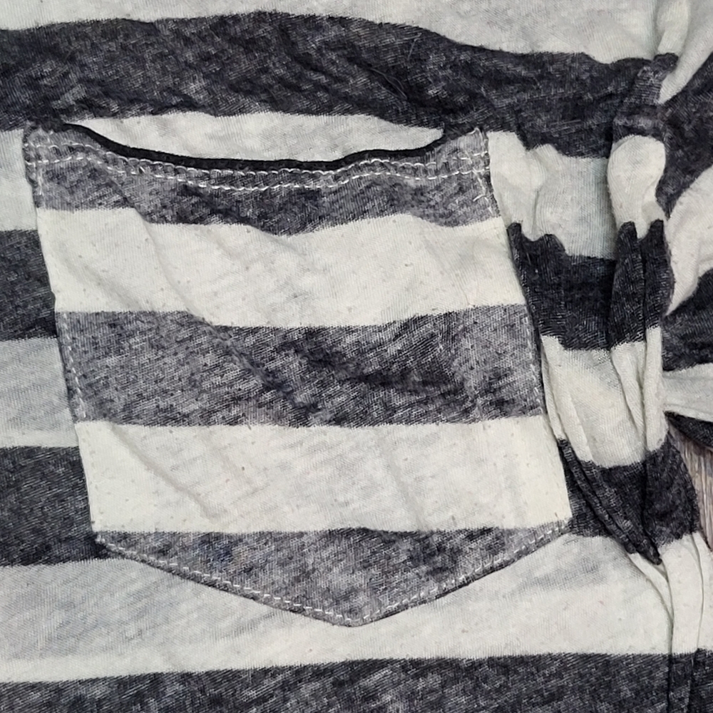 Lamb&Flag black and white striped shirt - Picture 4 of 5